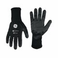 Ge Foam Nitrile Black Dipped Gloves, 13GA, 1 Pair, XL GG226XLC